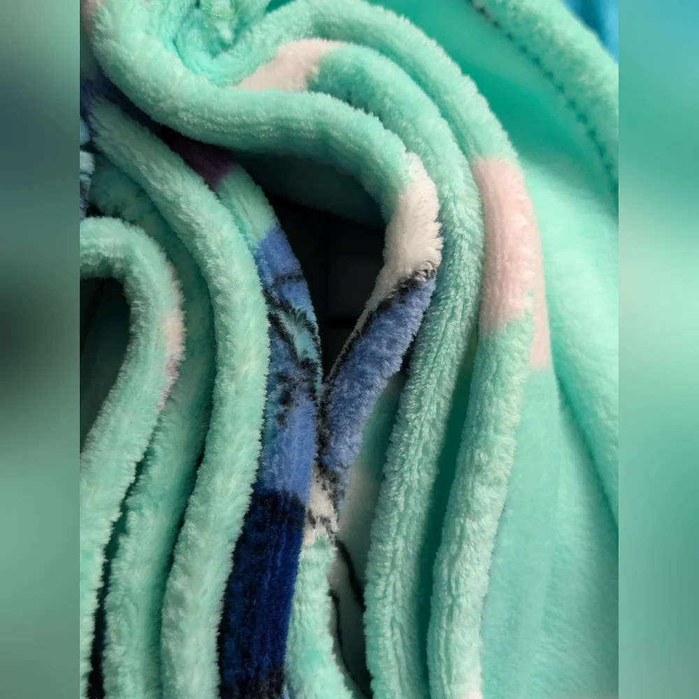 Disney Stitch Easter Bunny Plush Throw